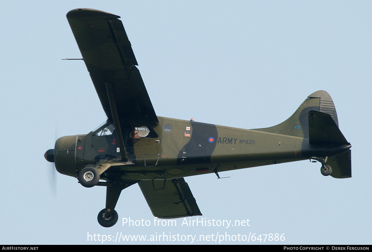 Aircraft Photo of XP820 | De Havilland Canada DHC-2 Beaver AL.1 | UK - Army | AirHistory.net #647886