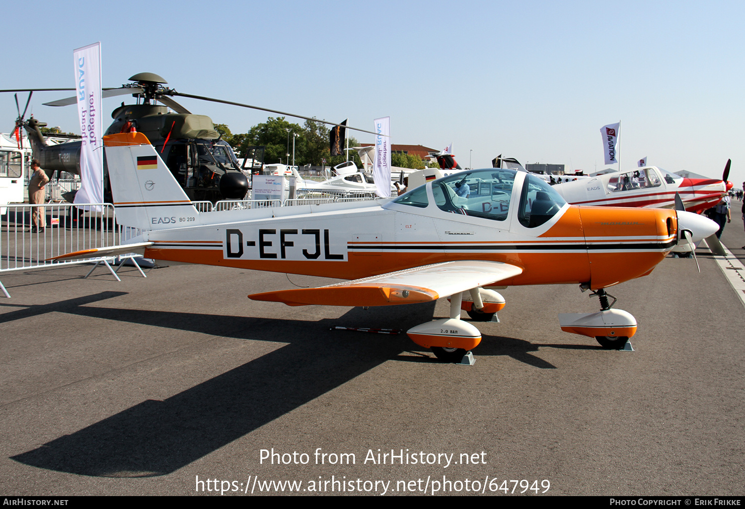 Aircraft Photo of D-EFJL | Bolkow BO-209 Monsun 160RV | AirHistory.net #647949