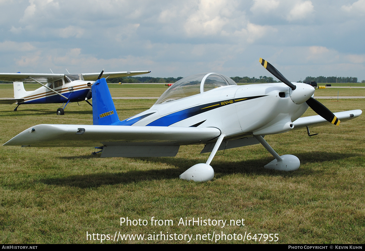 Aircraft Photo of N552KM | Van's RV-8 | AirHistory.net #647955