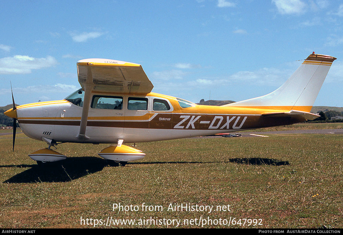 Aircraft Photo of ZK-DXU | Cessna U206F Stationair | AirHistory.net #647992