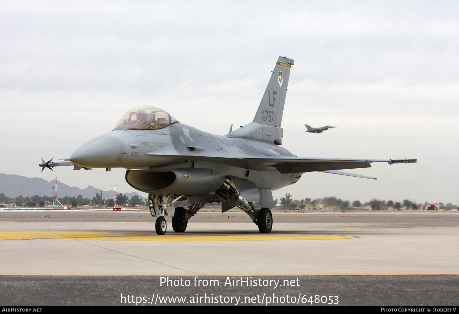 Aircraft Photo of 90-0757 / AF90-757 | General Dynamics F-16CM Fighting Falcon | USA - Air Force | AirHistory.net #648053