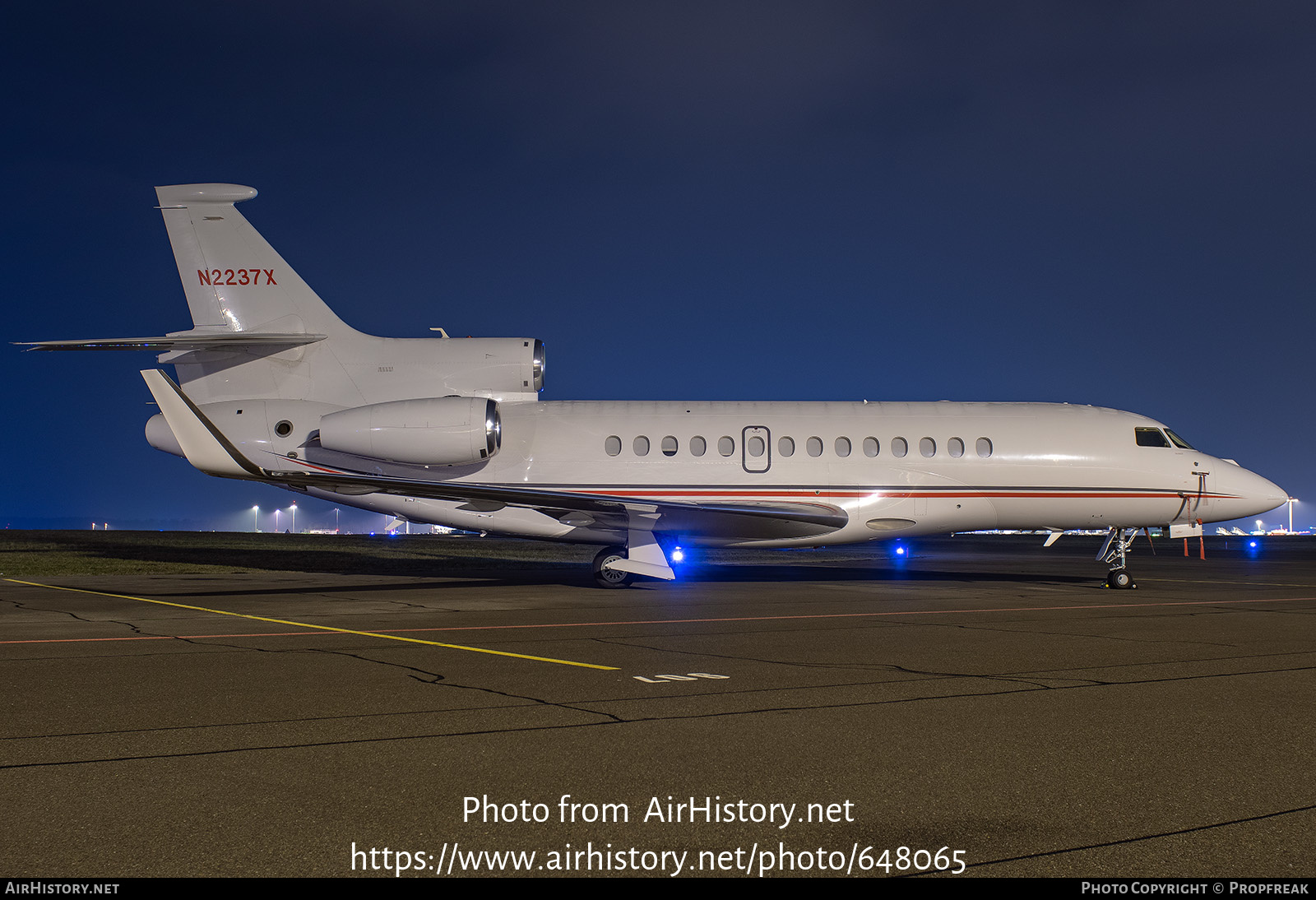 Aircraft Photo of N2237X | Dassault Falcon 7X | AirHistory.net #648065