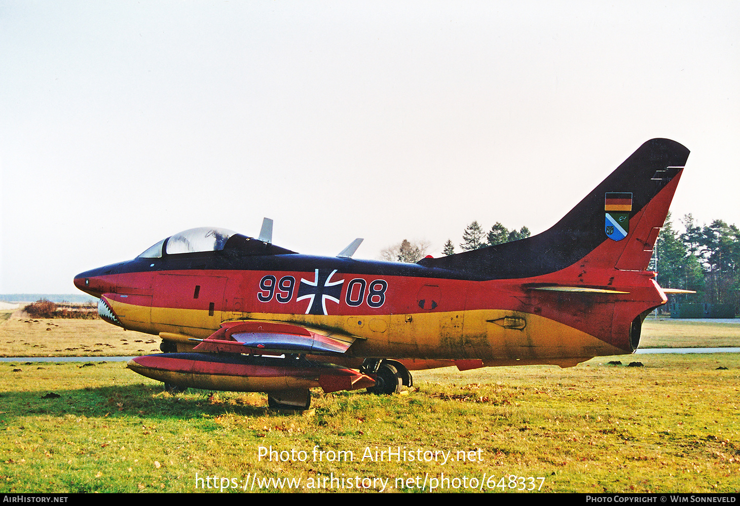 Aircraft Photo of 9908 | Fiat G-91R/3 | Germany - Air Force | AirHistory.net #648337