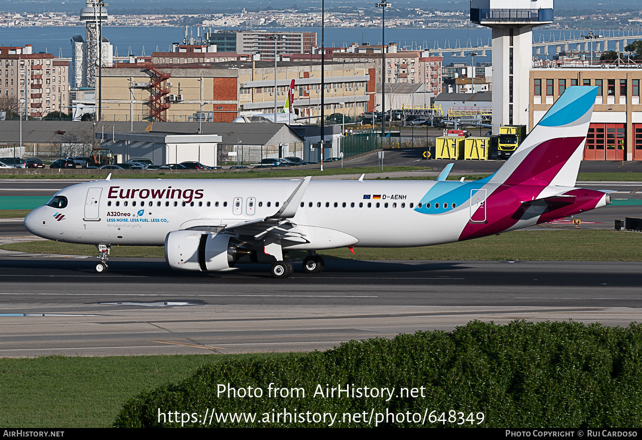 Aircraft Photo of D-AENH | Airbus A320-251N | Eurowings | AirHistory.net #648349