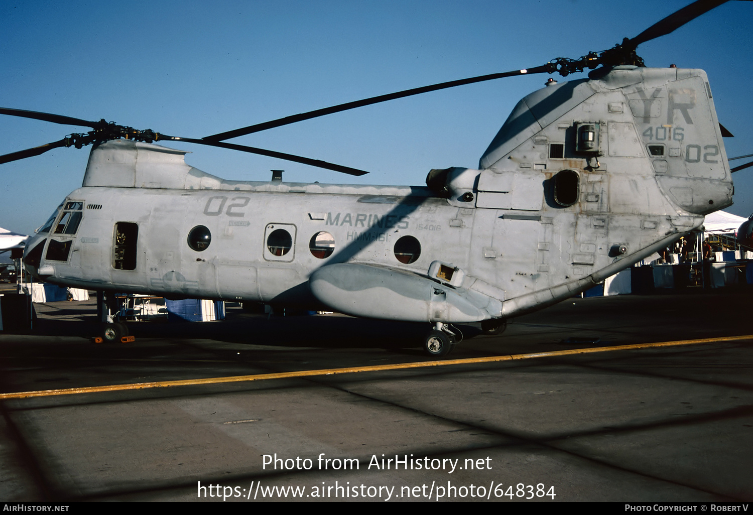 Aircraft Photo of 154016 / 4016 | Boeing Vertol CH-46E Sea Knight | USA - Marines | AirHistory.net #648384