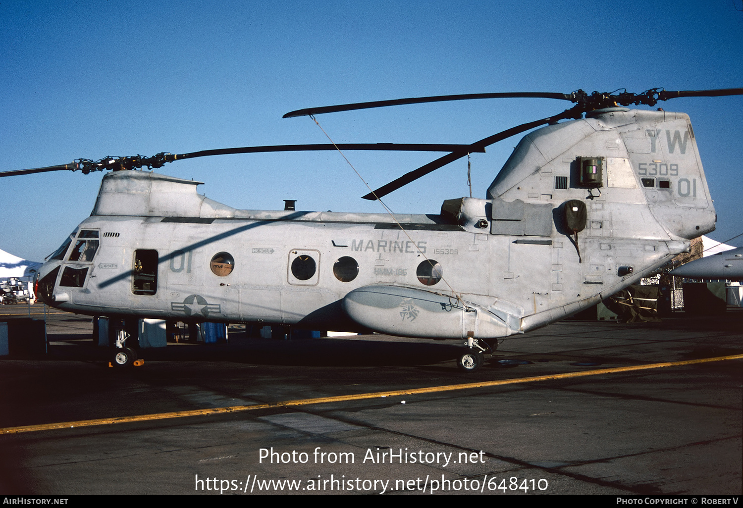 Aircraft Photo of 155309 / 5309 | Boeing Vertol CH-46E Sea Knight | USA - Marines | AirHistory.net #648410