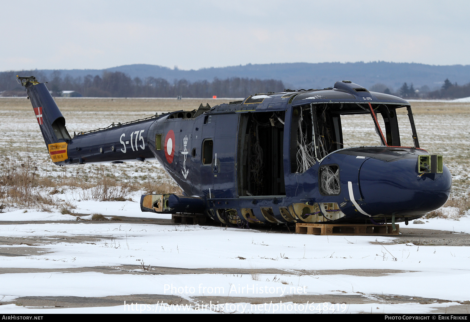 Aircraft Photo of S-175 | Westland WG-13 Lynx Mk80 | Denmark - Navy | AirHistory.net #648419