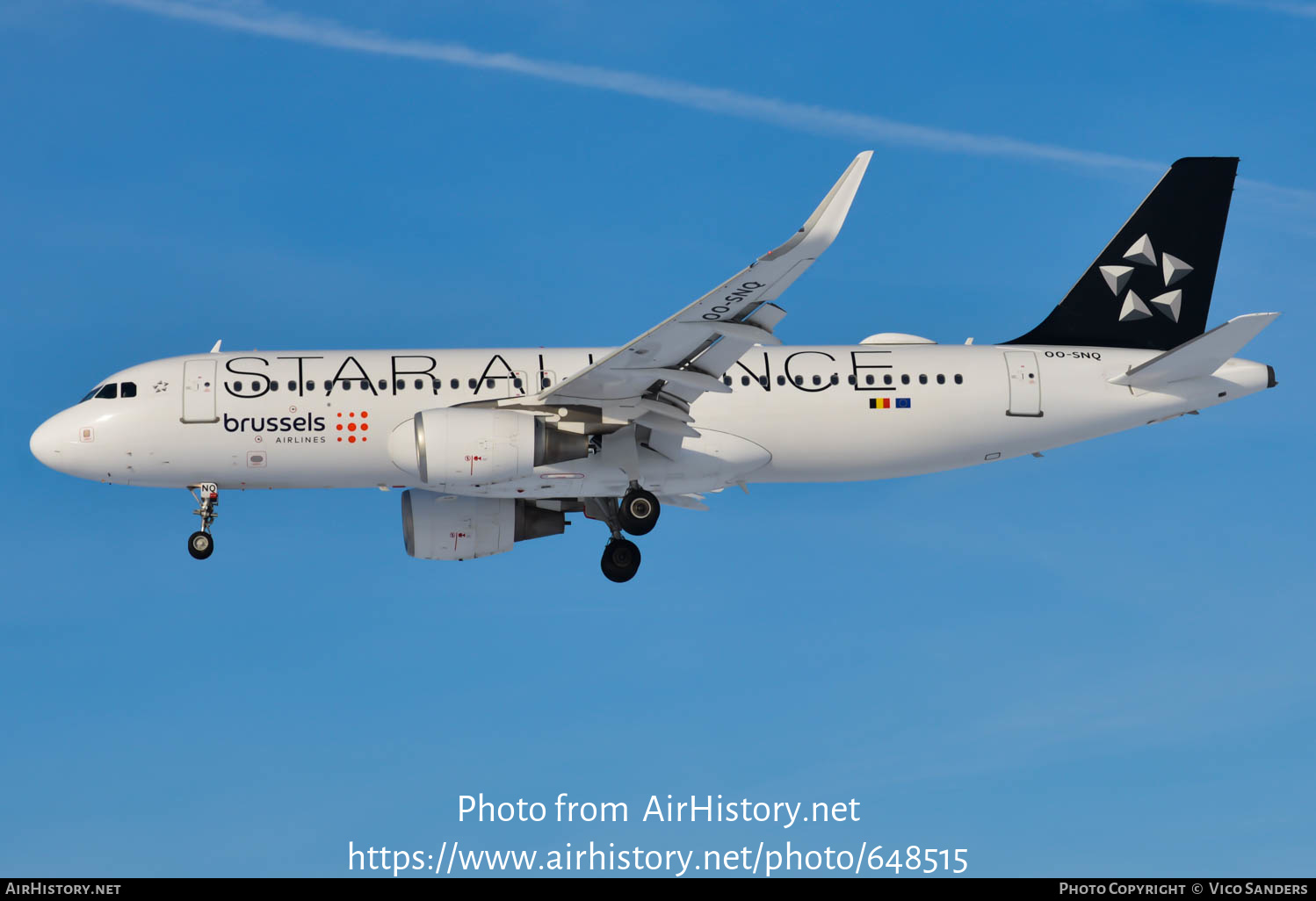 Aircraft Photo of OO-SNQ | Airbus A320-214 | Brussels Airlines | AirHistory.net #648515