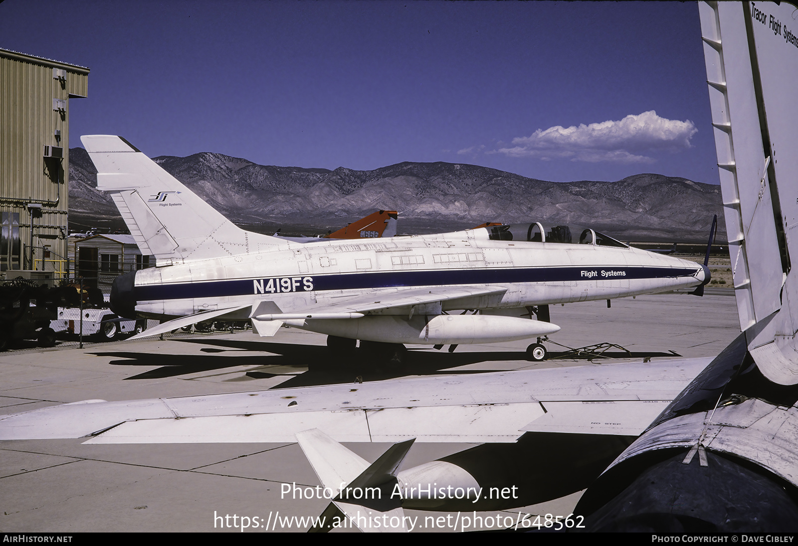 Aircraft Photo of N419FS | North American F-100F Super Sabre | Flight Systems Inc. | AirHistory.net #648562