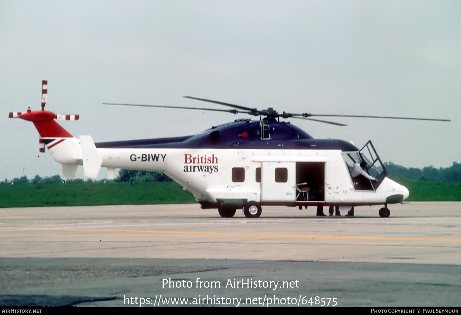 Aircraft Photo of G-BIWY | Westland WG-30-100 | British Airways Helicopters | AirHistory.net #648575