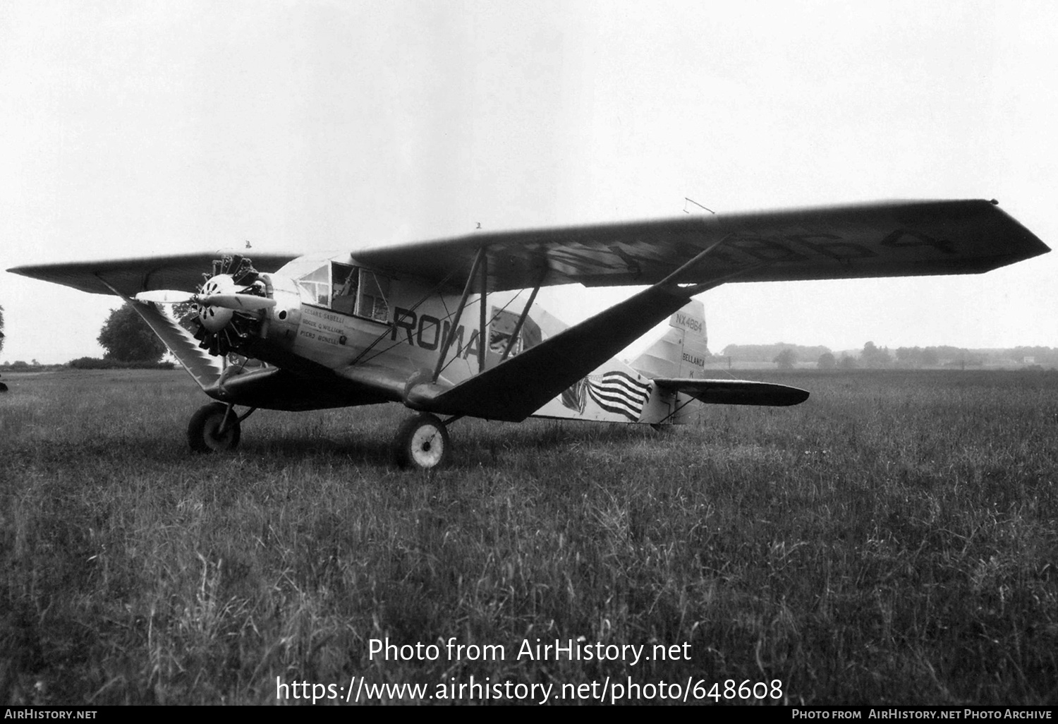 Aircraft Photo of NX4864 | Bellanca K | AirHistory.net #648608