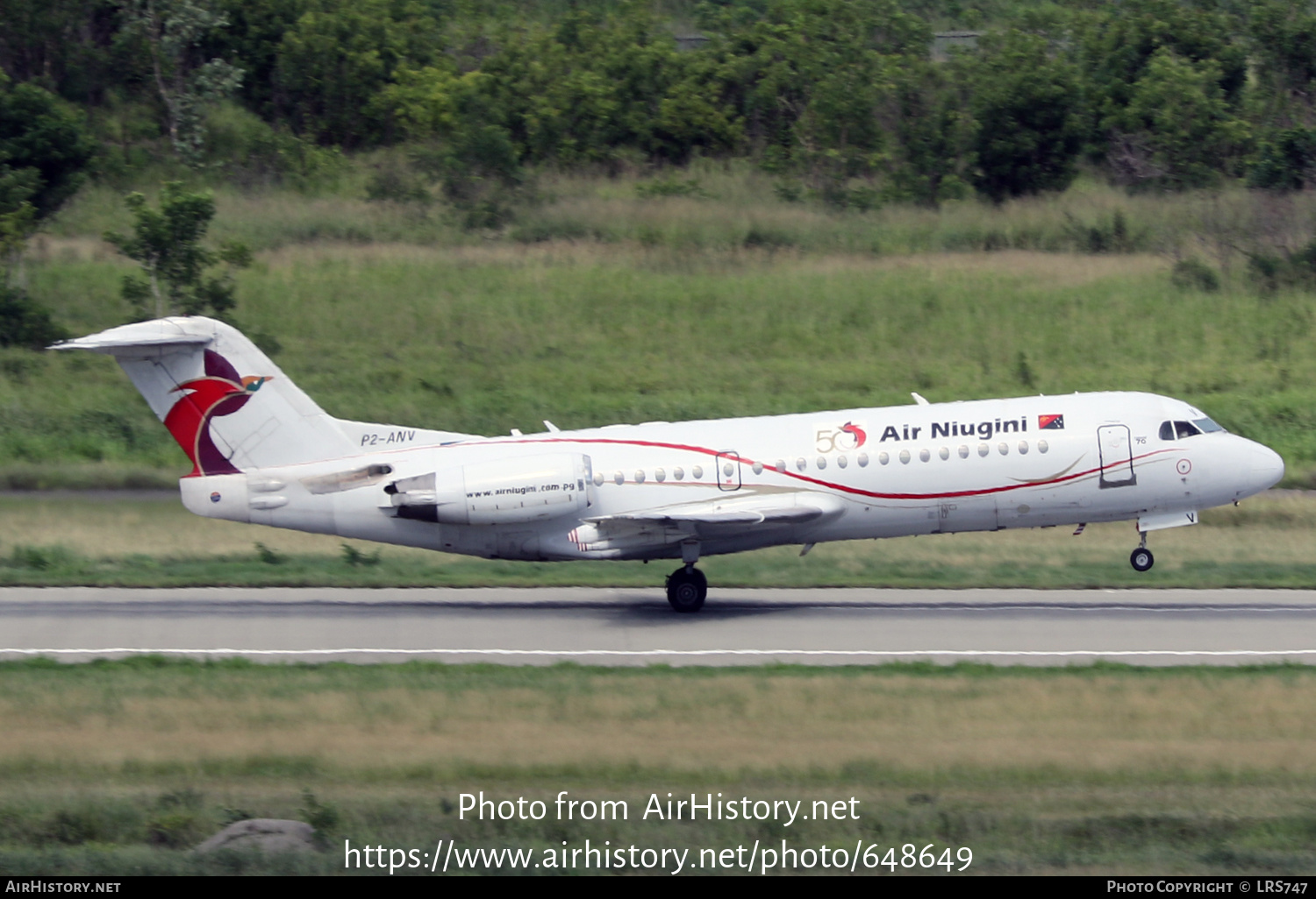 Aircraft Photo of P2-ANV | Fokker 70 (F28-0070) | Air Niugini | AirHistory.net #648649