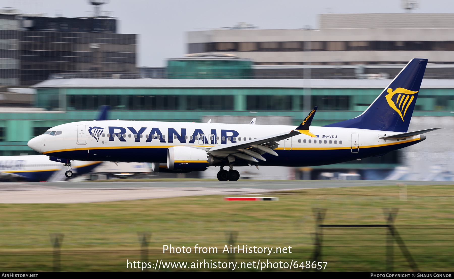 Aircraft Photo of 9H-VUJ | Boeing 737-8200 Max 200 | Ryanair | AirHistory.net #648657