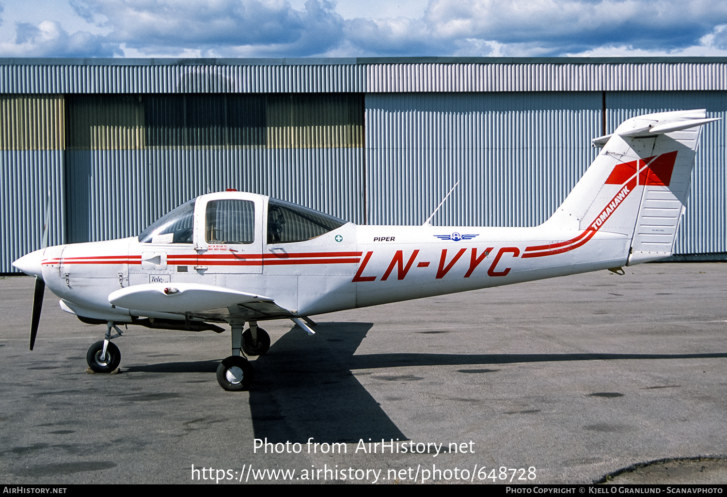 Aircraft Photo of LN-VYC | Piper PA-38-112 Tomahawk | AirHistory.net #648728