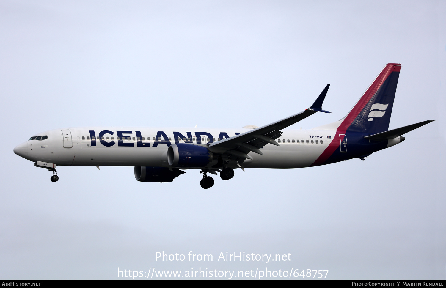 Aircraft Photo of TF-ICD | Boeing 737-9 Max 9 | Icelandair | AirHistory.net #648757