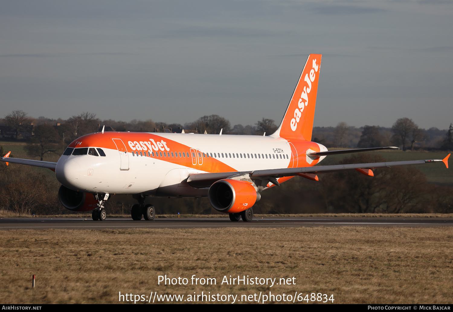 Aircraft Photo of G-EZTH | Airbus A320-214 | EasyJet | AirHistory.net #648834