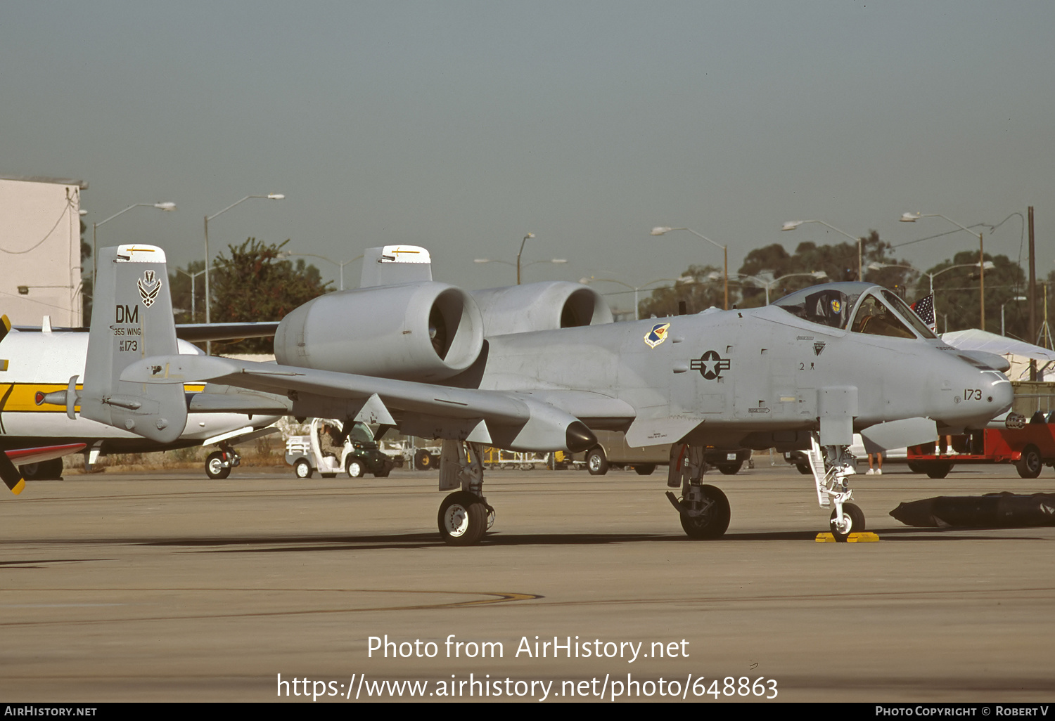 Aircraft Photo of 80-0173 / AF80-173 | Fairchild A-10A Thunderbolt II | USA - Air Force | AirHistory.net #648863