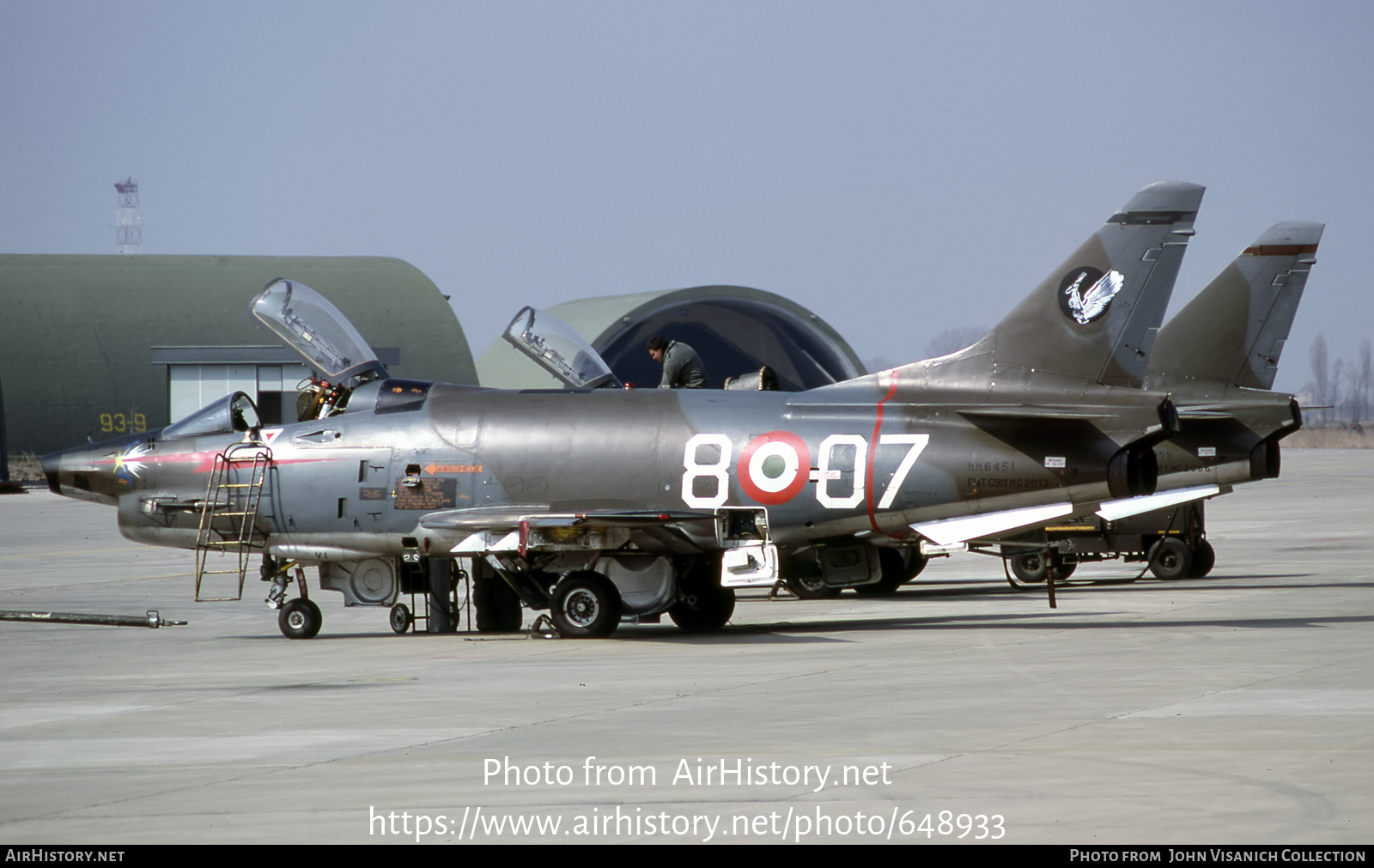 Aircraft Photo of MM6451 | Fiat G-91Y | Italy - Air Force | AirHistory.net #648933