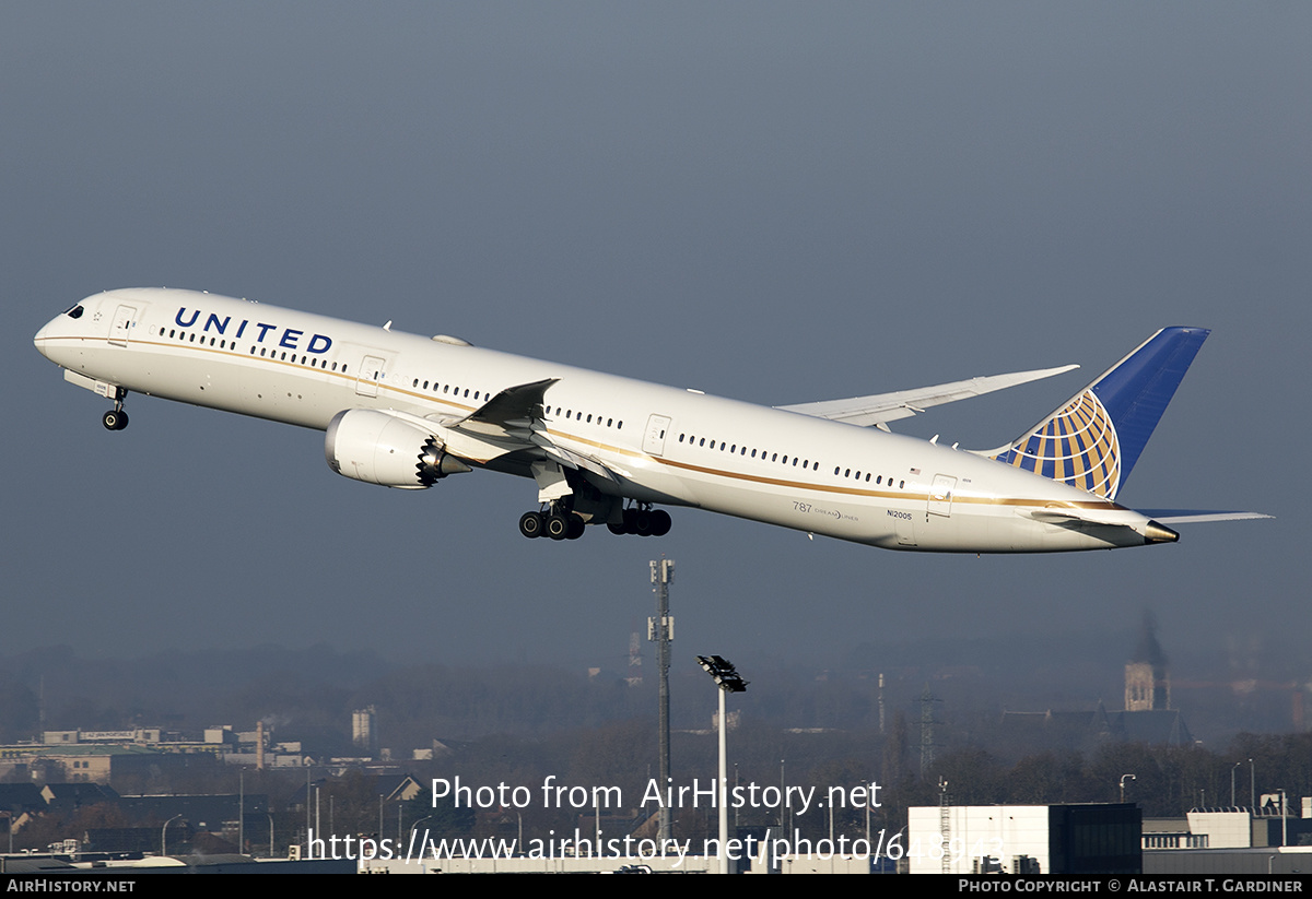 Aircraft Photo of N12005 | Boeing 787-10 Dreamliner | United Airlines | AirHistory.net #648943