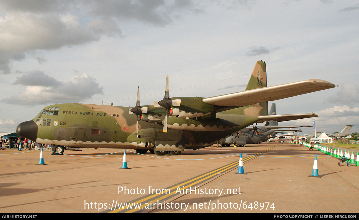 Aircraft Photo of 2459 | Lockheed C-130E Hercules (L-382) | Brazil - Air Force | AirHistory.net #648974