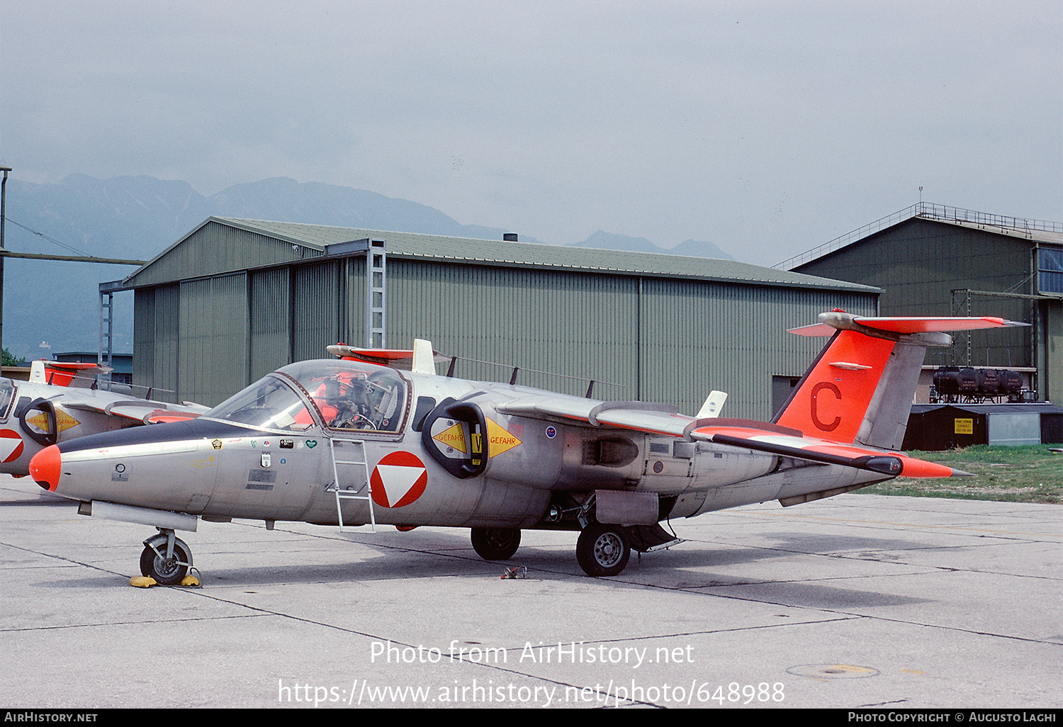 Aircraft Photo of RC-23 / C red | Saab 105OE | Austria - Air Force | AirHistory.net #648988