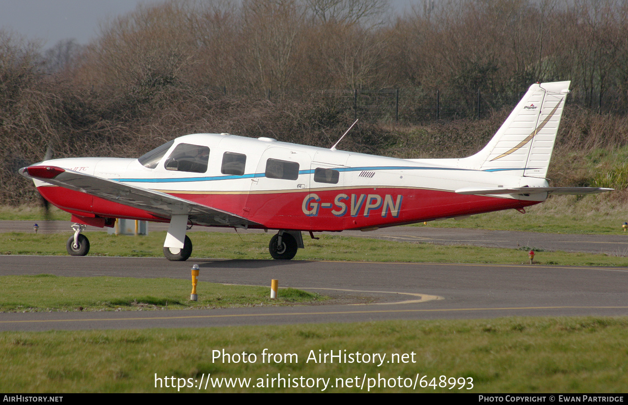 Aircraft Photo of G-SVPN | Piper PA-32R-301 Saratoga II TC | AirHistory.net #648993