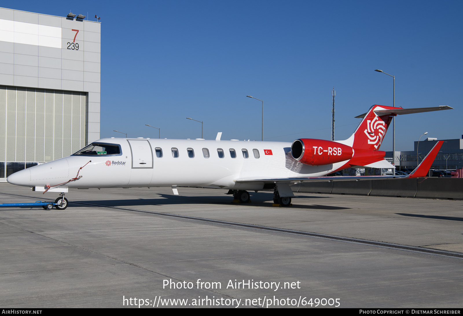 Aircraft Photo of TC-RSB | Learjet 45 | AirHistory.net #649005