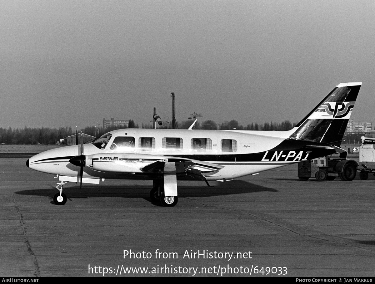 Aircraft Photo of LN-PAI | Piper PA-31-350 Navajo Chieftain | Partnair | AirHistory.net #649033