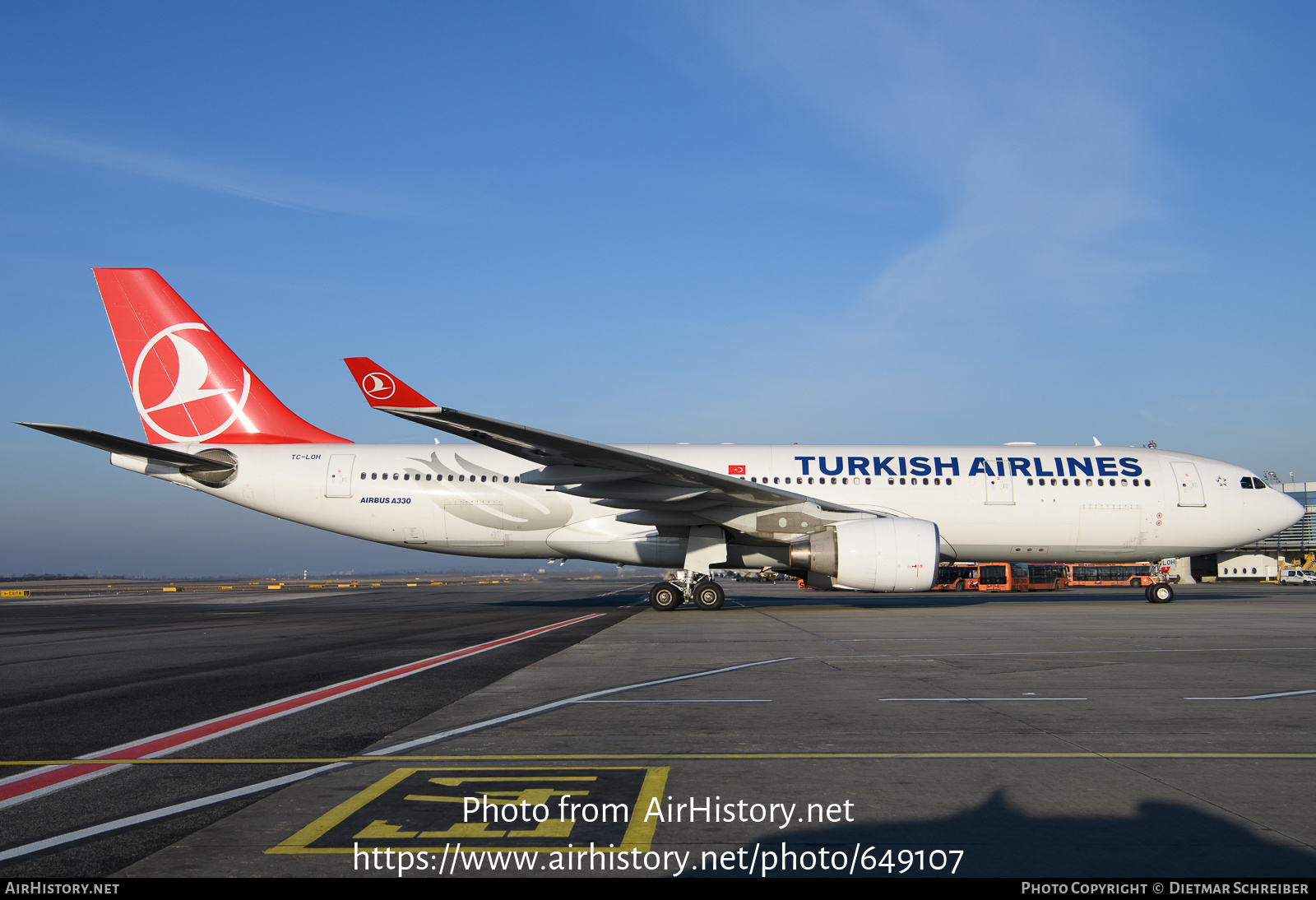 Aircraft Photo of TC-LOH | Airbus A330-223 | Turkish Airlines | AirHistory.net #649107