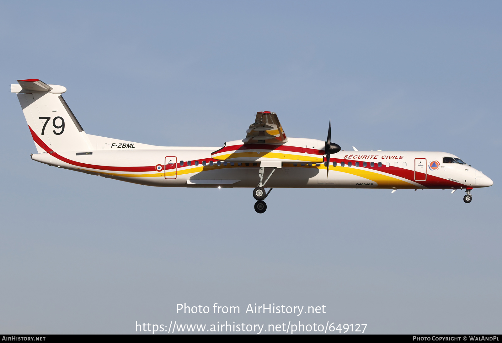 Aircraft Photo of F-ZBML | Conair DHC-8-402 Q400-MR | Sécurité Civile | AirHistory.net #649127