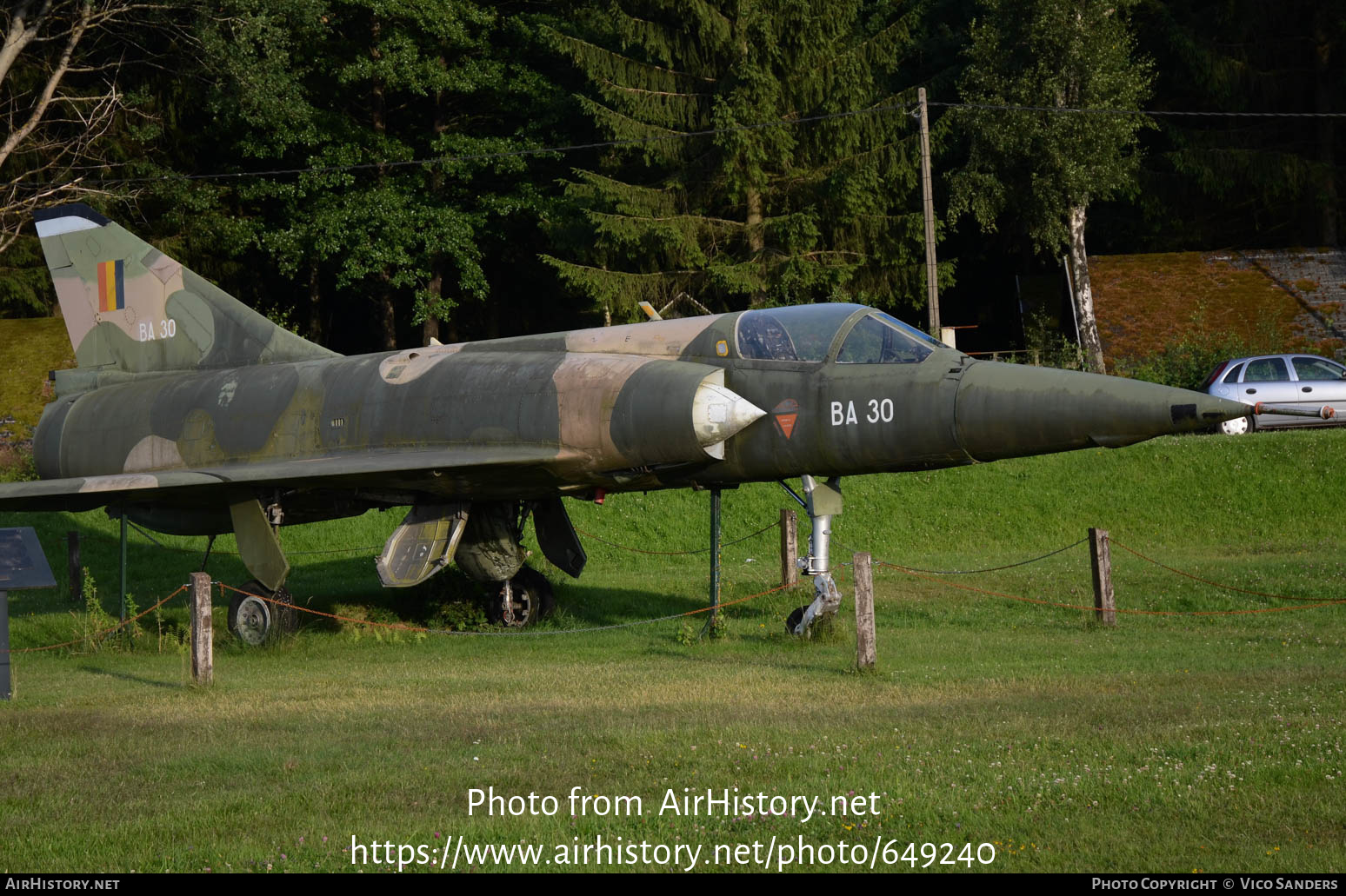 Aircraft Photo of BA30 | Dassault Mirage 5BA | Belgium - Air Force | AirHistory.net #649240