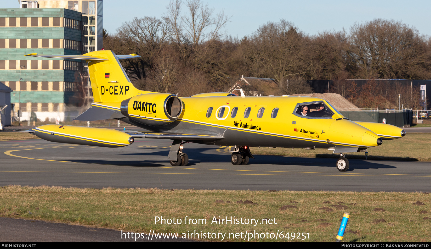 Aircraft Photo of D-CEXP | Gates Learjet 35A | Air Alliance Express | AirHistory.net #649251