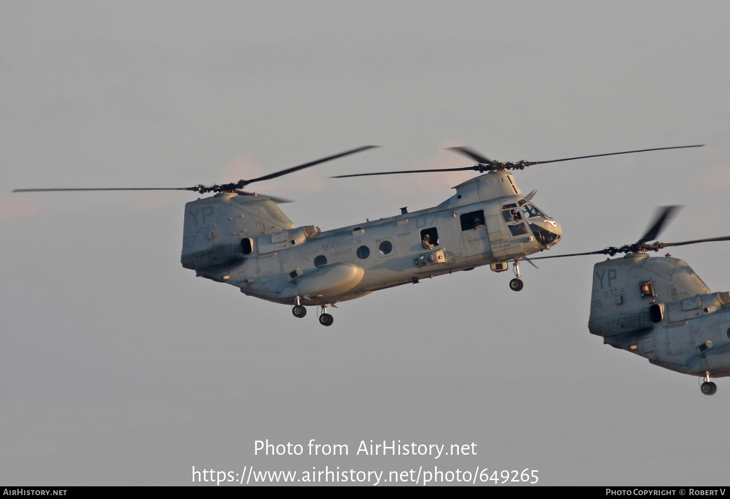 Aircraft Photo of 154004 / 4004 | Boeing Vertol CH-46E Sea Knight | USA - Marines | AirHistory.net #649265