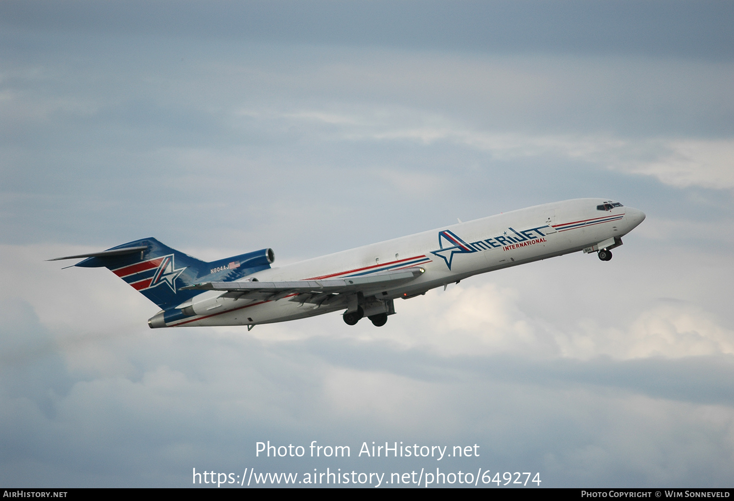 Aircraft Photo of N804AJ | Boeing 727-2D3/Adv(F/RE) Super 27 | Amerijet International | AirHistory.net #649274