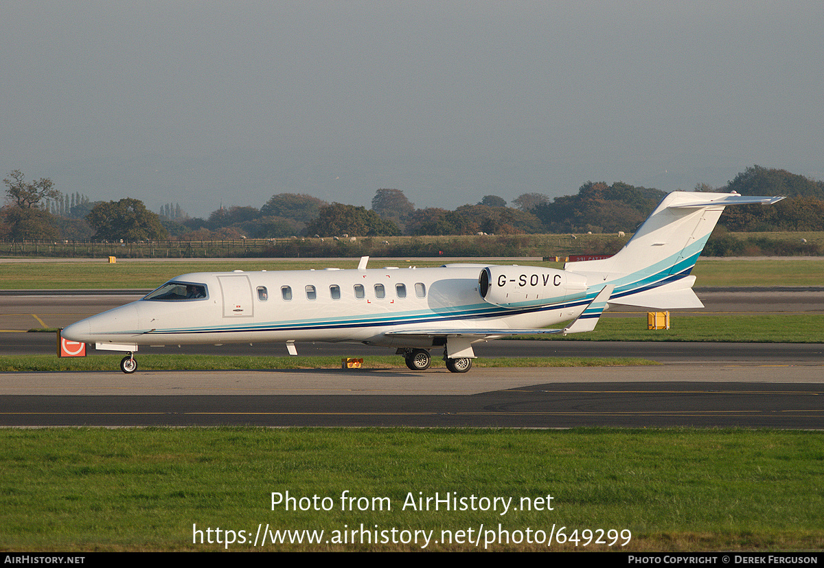 Aircraft Photo of G-SOVC | Learjet 45 | AirHistory.net #649299