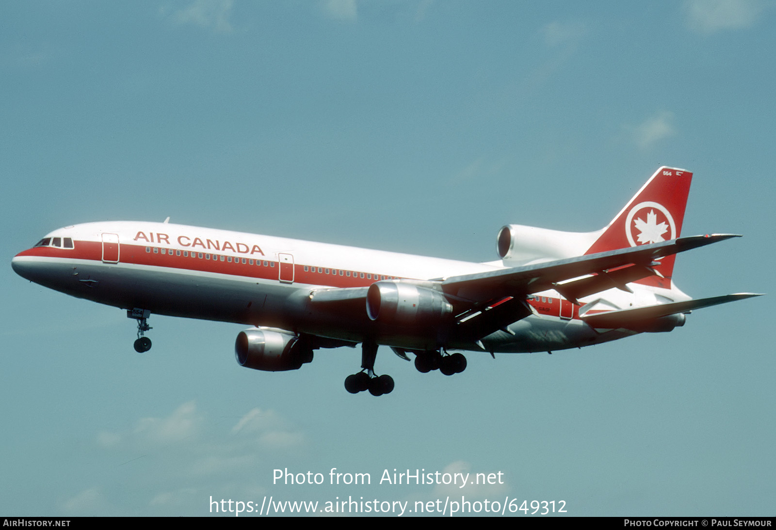 Aircraft Photo of C-GAGI | Lockheed L-1011-385-3 TriStar 500 | Air Canada | AirHistory.net #649312