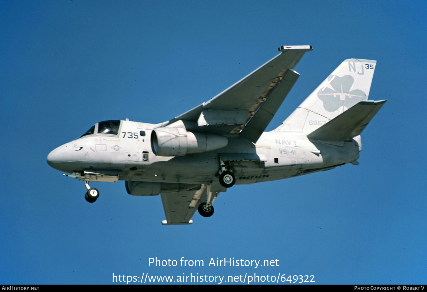 Aircraft Photo of 158863 / 8863 | Lockheed S-3A Viking | USA - Navy | AirHistory.net #649322