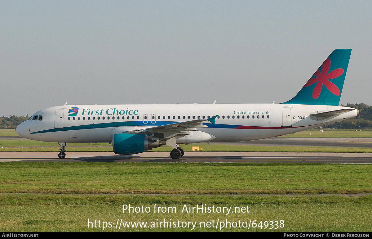 Aircraft Photo of G-OOAU | Airbus A320-214 | First Choice Airways | AirHistory.net #649338