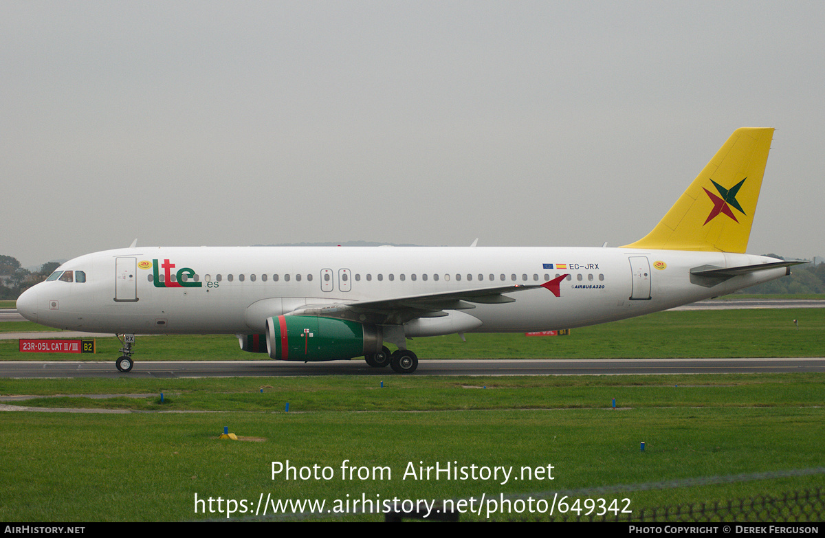 Aircraft Photo of EC-JRX | Airbus A320-232 | LTE International Airways | AirHistory.net #649342