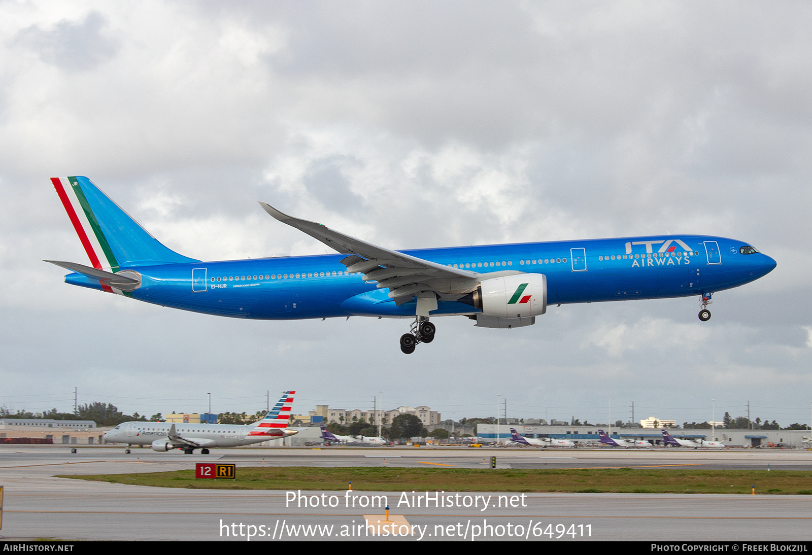 Aircraft Photo of EI-HJR | Airbus A330-941N | ITA Airways | AirHistory.net #649411