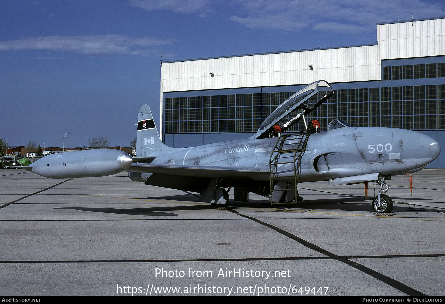 Aircraft Photo of 133500 | Canadair CT-133 Silver Star 3 | Canada - Air Force | AirHistory.net #649447