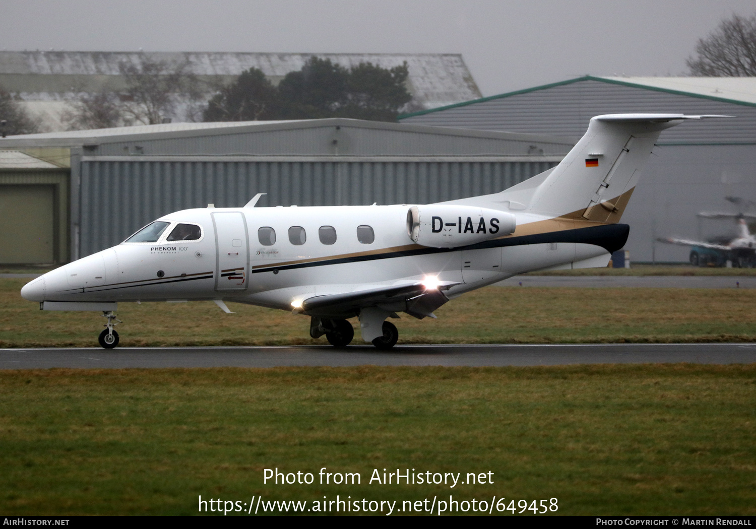 Aircraft Photo of D-IAAS | Embraer EMB-500 Phenom 100 | AirHistory.net #649458