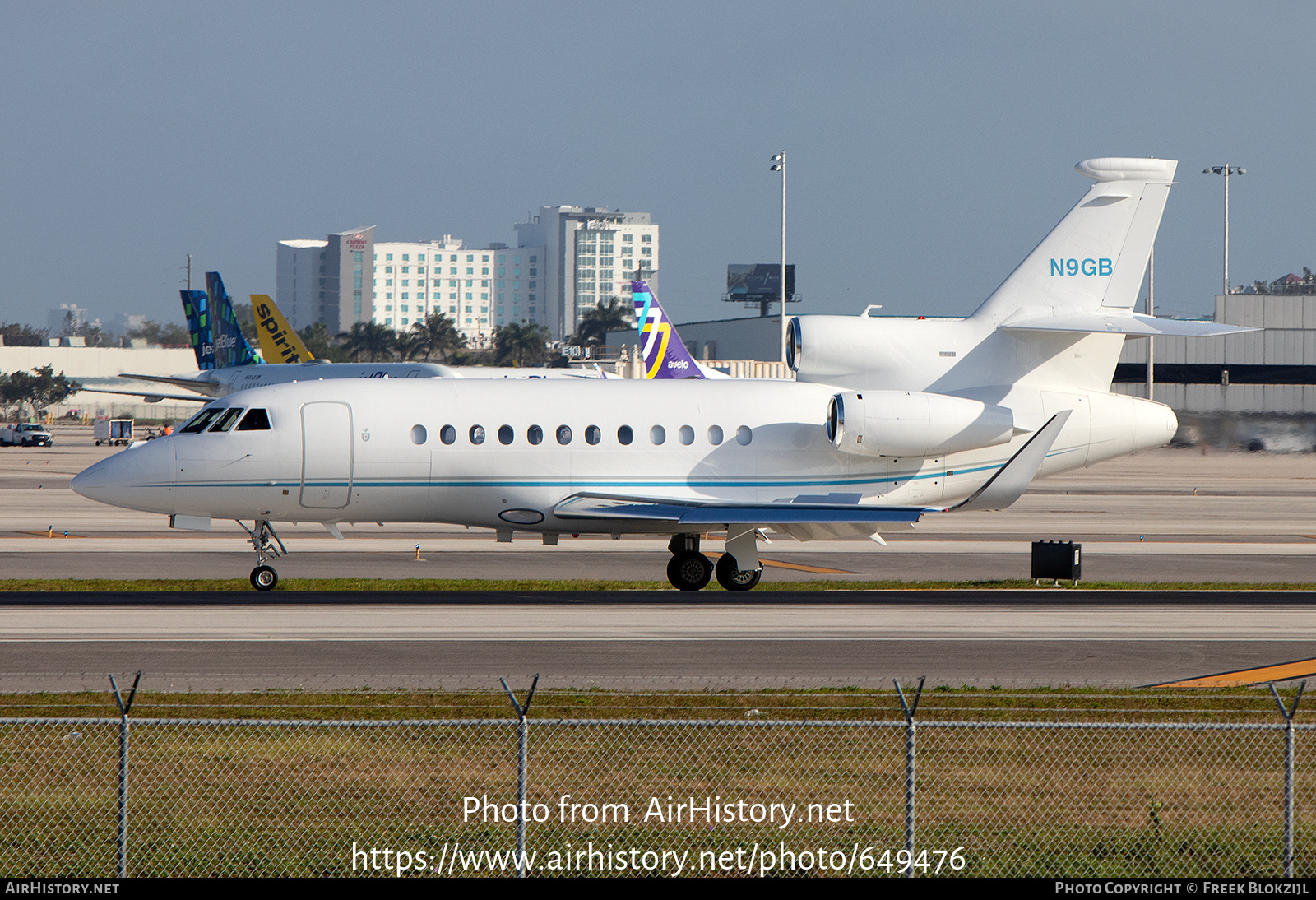 Aircraft Photo of N9GB | Dassault Falcon 900EX | AirHistory.net #649476