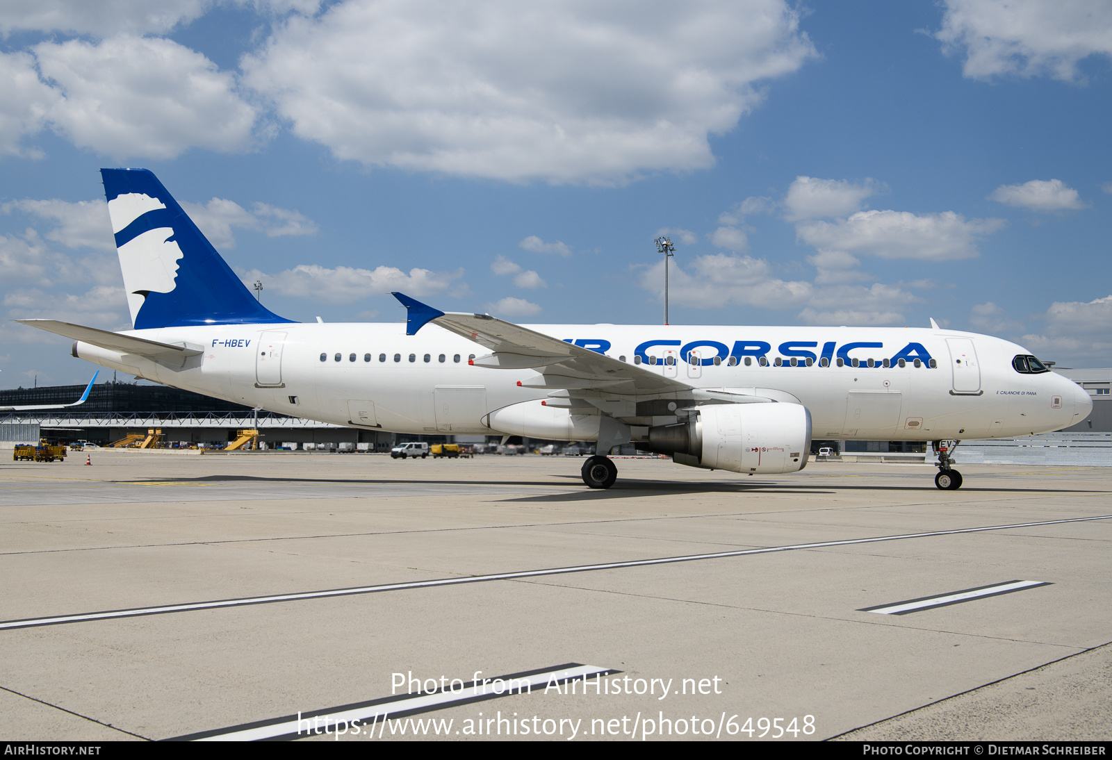 Aircraft Photo of F-HBEV | Airbus A320-216 | Air Corsica | AirHistory.net #649548