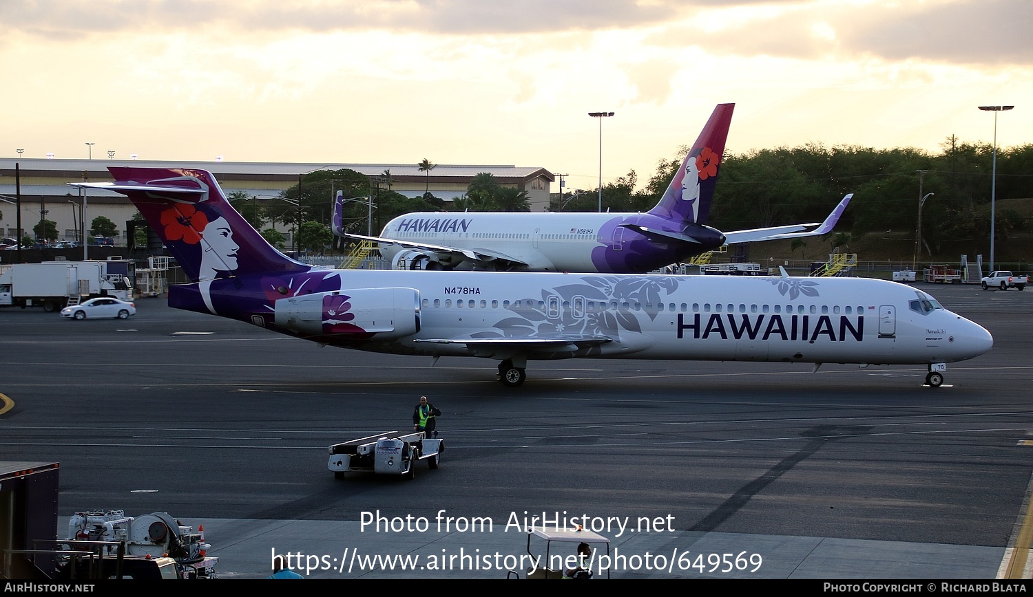 Aircraft Photo of N478HA | Boeing 717-22A | Hawaiian Airlines | AirHistory.net #649569