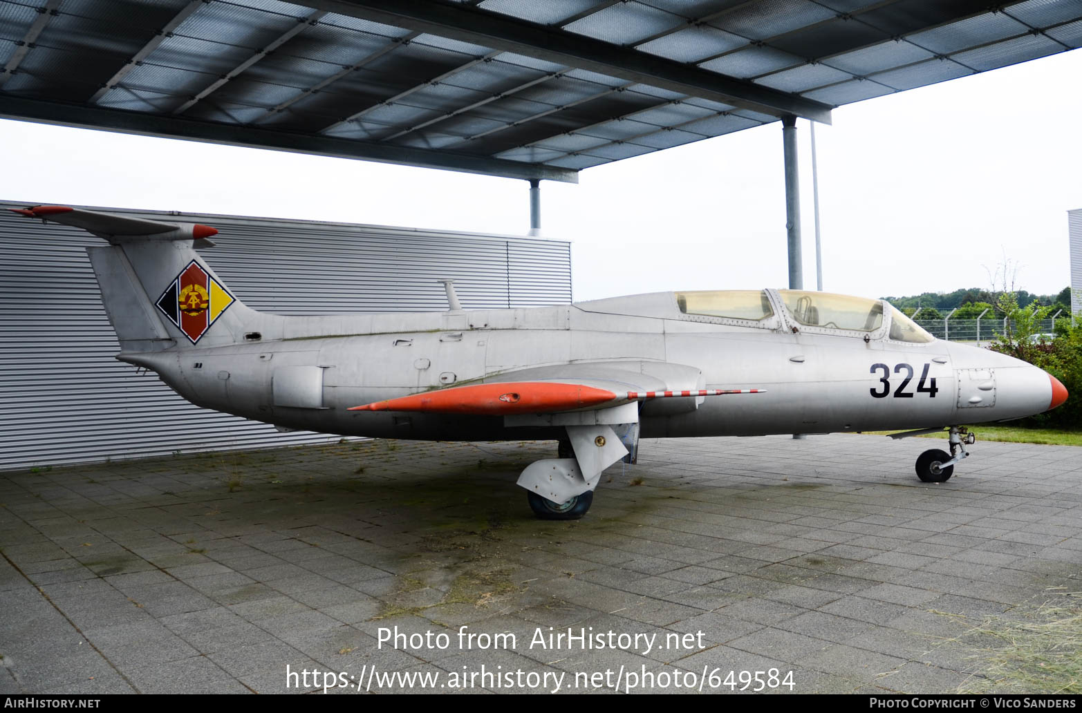 Aircraft Photo of 324 | Aero L-29 Delfin | East Germany - Air Force | AirHistory.net #649584