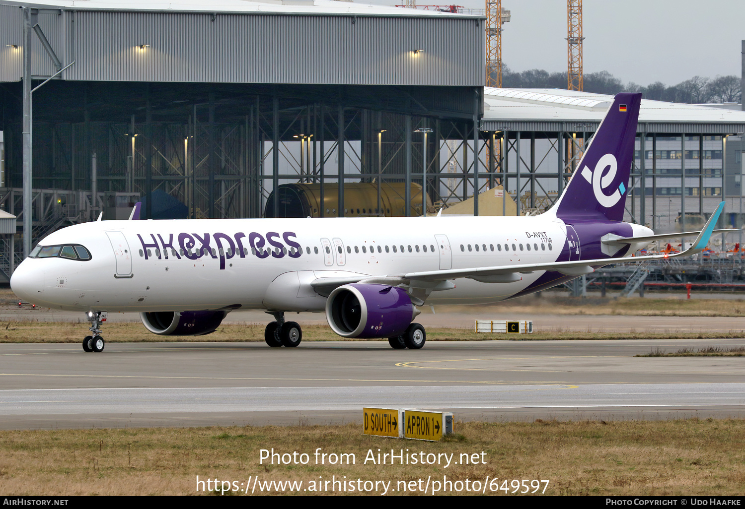 Aircraft Photo of D-AVXT / B-KKE | Airbus A321-251NX | HK Express - Hong Kong Express | AirHistory.net #649597