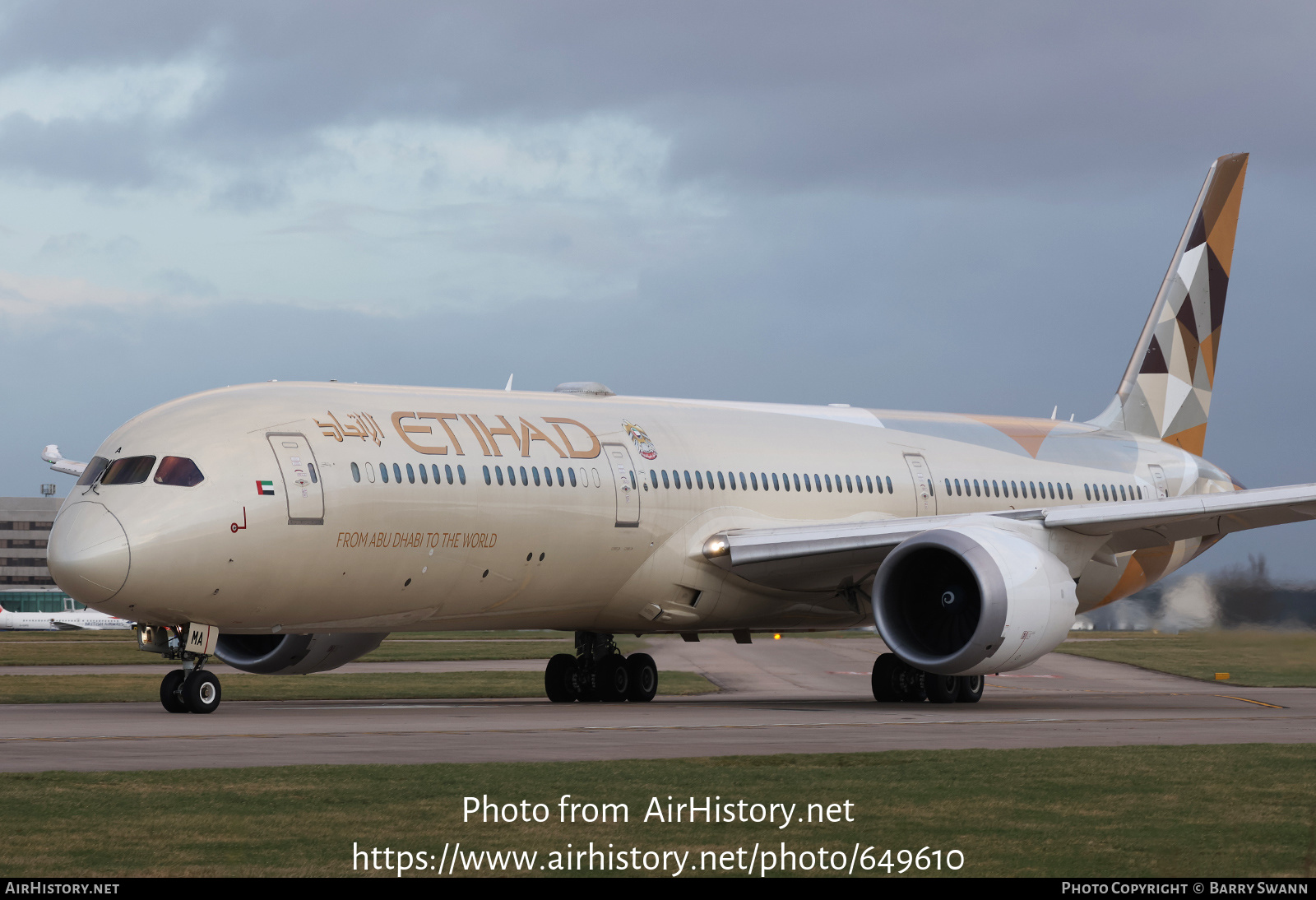 Aircraft Photo of A6-BMA | Boeing 787-10 Dreamliner | Etihad Airways | AirHistory.net #649610