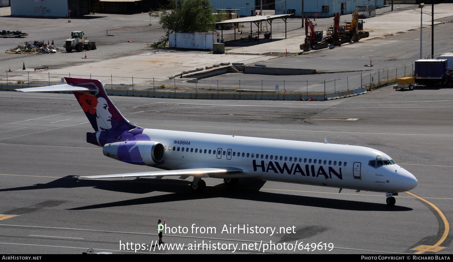 Aircraft Photo of N486HA | Boeing 717-200 | Hawaiian Airlines | AirHistory.net #649619