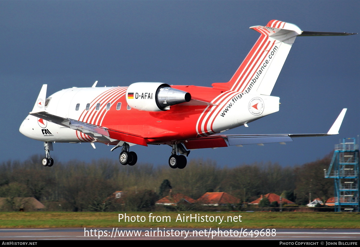 Aircraft Photo of D-AFAI | Bombardier Challenger 604 (CL-600-2B16) | FAI Rent-a-jet | AirHistory.net #649688